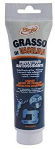 Sigill - Vaselinenfett, Tube 125 ml, geruchlos und unveränderlich, hohe Wasserabweisung und Korrosionsschutz, für Batterien, Holz, Leder, Werkzeugmaschinen und den Hausgebrauch