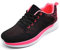 P&L ITALY COLLECTION Damen Turnschuhe Sneaker Schuhe Sportschuhe Laufschuhe Tennisschuhe Outdoor Running Walkingschuhe Straßenlaufschuhe rutschfest Atmungsaktiv Leichtgewichts Schwarze Rose, 41