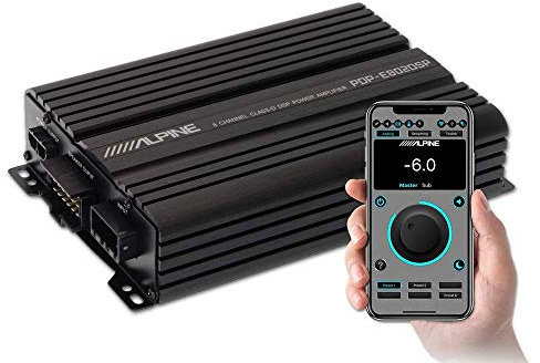 Alpine PDP-E802DSP DIGITALER 8 KANAL DSP VERSTÄRKER 8 x 100 WATT RMS