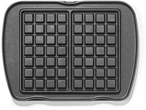 LAGRANGE Jeu de plaques Gaufre 4x7, compatible avec tous les gaufriers Premium, Plaques en fonte d'aluminium, Revêtement antiadhésif double couche, 010922