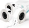 COLORWING Q30 Q30S D30S Thermo-Etiketten Papier, Selbstklebend, Weiße Drucker Etiketten für Schule, Zuhause, Büro, Kleine Unternehmen, 3 Rollen 160 Etiketten/Rolle 12mm x 40mm