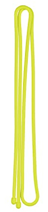 Nite Ize, Inc. GT64-33-R3 Nite Ize Original Gear, Reusable Rubber, 64 Inch, Neon Yellow, Made in the USA Twist Tie, 64-2 Pack