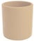 OLGS Silikon Becher Trinkbecher für Kinder | Trinklernbecher Kinderbecher Rutschfest Beige | Kindergeschirr, Babybecher, Silikonbecher für Baby und Kleinkinder Spülmaschinenfest BPA-frei 200ml (Cream)