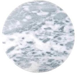 Fackelmann 45121 Dessous de Plat en marbre Rond de 18 cm, Dessous de Plat, sous Plat, Marbre, Gris, 18 cm