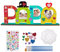 LOOPES PAPA Geschenk Bilderrahmen PAPA Holzbuchstaben Vater Bastelset Holz mit Standhilfe,Holznamen bemalen und Fotos ankleben,Vatertagsgeschenk Geburtstag Geschenkideen für PAPA Von Tochter Sohn