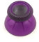 YANHAO [Parti di Videogiochi] 2 Pezzi di Copertura analogica Trasparente 3D Thumb Stick Chiaro Joystick Thumbstick cap Fungo for Sony Playstation 5 PS5 [Sostituire] (Color : Clear Purple)