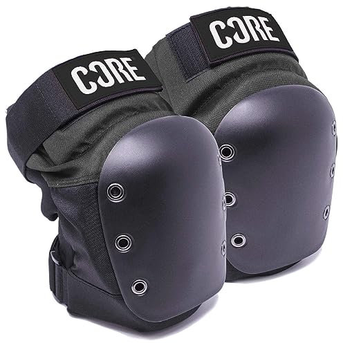 Fantic26 CORE Park Street Stunt-Scooter Skate Protektoren (M, Street Schwarz/Grau)