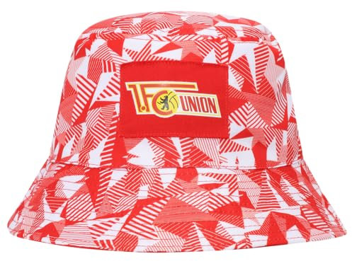 1. FC UNION Berlin Wendefischerhut Bucket Hat rot/weiß I Königsklasse 2023/2024 I Baumwolle