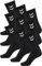 hummel Sportsocken unisex 80% Baumwolle 9 Paar - weich Socken für Turnschuhe in schwarz oder weiß - Sonderpreis 9 Paar (DE/NL/SE/PL, Numerisch, 41, 45, Regular, Regular, Black)