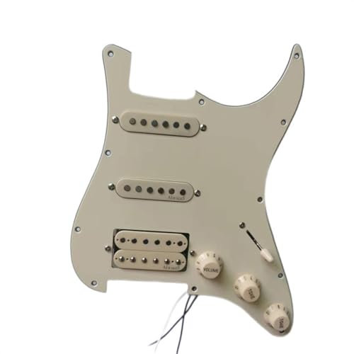 Schlagbrett-Tonabnehmer für E-Gitarre ST Single Single Und Double Alnico E-Gitarre Pickup Circuit Montageset Zubehör