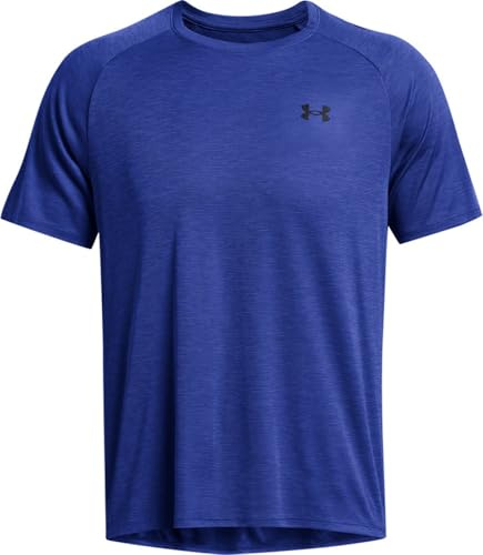 Under Armour Kurzärmeliges Tech-T-Shirt für Herren, (400) Royal/Schwarz, XXL