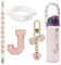 Cute Letter Charms Set Compatible with 24oz 32oz 40oz Owala Water Bottle, Owala Kids, Owala Coffee Tumbler, Owala FreeSip, Includes Handle Strap, for Owala Accessories and, mixture