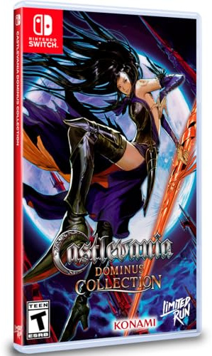 Limited Run Castlevania Dominus Collection (Limited Run #251) Order of Ecclesia Cover Art – Nintendo Switch