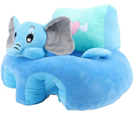 Babysitz Zum Sitzen Im Alter von 3 Bis 16 Monaten, Baby-Sofastuhl in Tierform, Bequemer Plüsch-Stuhl für Kleinkinder, der das Sitzen Lernt und die Sitzhaltung Beibehält