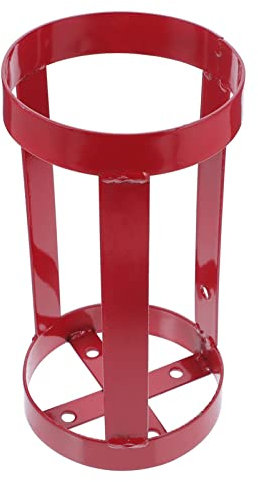 OSALADI 2kg Soporte De Pared Para Extintores De Incendios De Hierro Montaje y Seguro Para Doméstico y Vehicular Soporte Resistente Para Extintores
