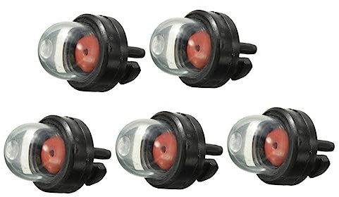 Sosoport 1set Carburetor for Chainsaw Blower Oil Gas Chainsaw Gadgets Spark Plug Eater Fuel Line Kit Chainsaw Fuel Air Fryer Accessories Fuel Pump Engine Foaming Soap Dispenser Black 5pcs