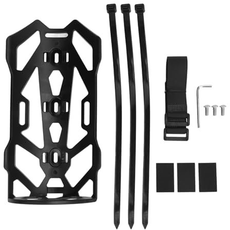 equlup Fahrrad-Vorderradgabelkäfig, Fahrrad-Gabelkäfig, Kunststoff, solide Fahrräder, Vorderradgabel-Taschenkäfig, Fahrräder, Flaschenhalter, Fahrrad-Gabel-Rolltop-Taschen für