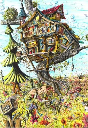 Puzzle 1000 Teile - Das Baumhaus