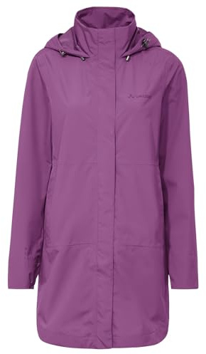 VAUDE Women's Mineo 2.5L Coat - Regenmantel für Damen - wasserdicht, winddicht und atmungsaktiv