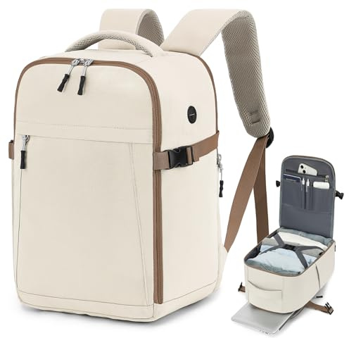 Hayayu für Easyjet Handgepäck 45x36x20 Reise Rucksack Handgepäck Flugzeug Tasche Reiserucksack 30L Reisetasche Für 15,6 Zoll Laptop Mit Kleiner Diebstahltasche