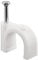 Goobay 17083 Morsetto per cavi/Supporto per cavi con diametro fino a max. 12,0 mm/Per fissare cavi e fili / 100 pezzi