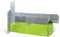 Alberts 846923 Sparren-Pfettenanker | links | sendzimirverzinkt | 32 x 32 x 210 mm | 25er Set