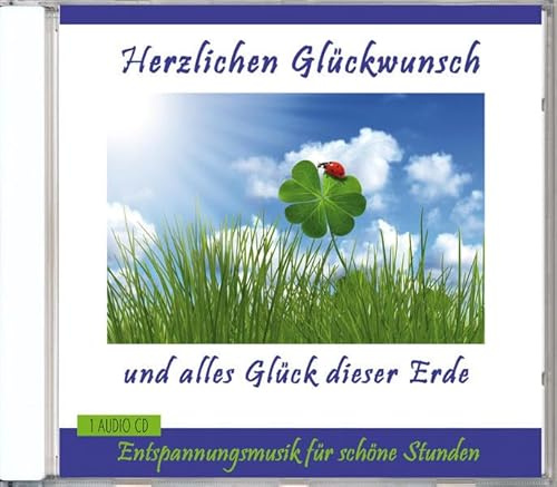 Herzlichen Glückwunsch und alles Glück dieser Erde - Geburtstagsgeschenk - Geschenk klein für Frauen und Männer