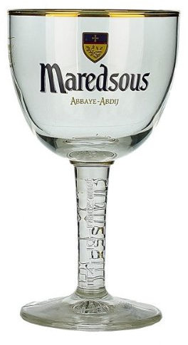 Maredsous Belgium Beer Glasses (Set of 2)