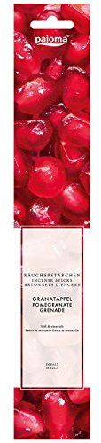 pajoma® Räucherstäbchen Granatapfel 10 Stück | Weihrauch-Stäbchen 28 cm - in dekorativer Verpackung