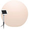 8 seasons design Shining Globe Solar-Kugel-Leuchte Ø 50cm, weiß, inkl. Solarmodul und LED-Leuchtmittel in warmweiß, Solarlampe für außen und innen