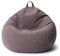 Lumaland Sitzsack Comfort Line | Indoor Beanbag 80x90x50cm mit mehr als 1,5 Mio. anpassbaren EPS-Perlen | Weiches & Komfortables Bodenkissen | Sessel für Kinder & Erwachsene | 185 L Volumen Dunkelgrau