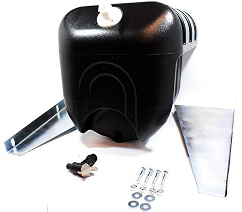 Depósito de agua para camión, 30 litros, con soporte, depósito de agua