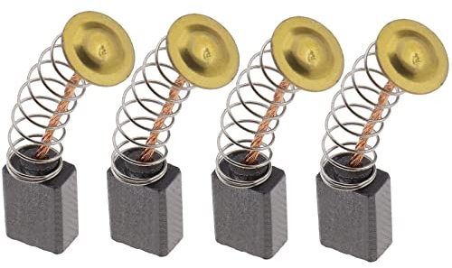 ECSiNG 2 pares de escobillas de carbón para lijadora de pared, 5 x 8 x 12 mm, con conexión de resorte, pieza de repuesto del motor compatible con MATRIX DWS 780