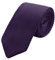 WANYING Herren 7cm Schmale Strickkrawatte 2,75 Zoll Gestrickte Narrow Krawatte Retro Sporty Casual Büro Basic für Gentleman - Einfarbig Dunkellila