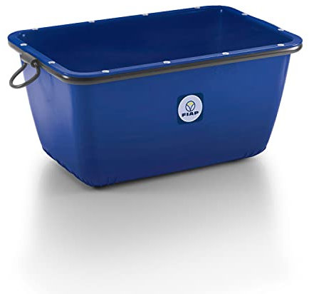 FIAP profifish Fishbowl 325 - Behälter - Fischwanne -Behälter - Inspektionswanne - hohe Beständigkeit - Farbe blau - Material Kunststoff PE - Volumen 325 Liter - Fischzucht - Teich - Teichwirtschaft