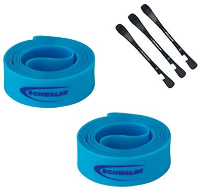 MSZweirad 2er Set Schwalbe Felgenband Super HP Verschiedene Größen 24/26/ 27,5/28 Zoll inklusive 3 Reifenheber (22-622 ETRTO, 28 Zoll)