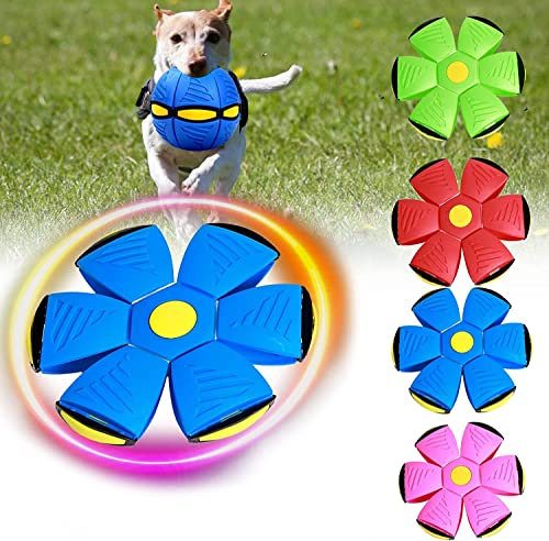YeahBoom UFO Magische Fliegende Platillo Bola,Ball Frisbee,Frisbee Ball Hundespielzeug,Outdoor Spielzeug Hund,Flyende Platillo Ball Perro,Bälle für Hunde,Hund Frisbees