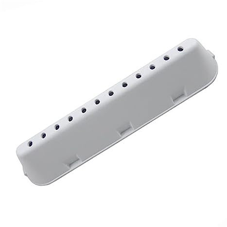 MuarrA Paletta cestello for Lavatrice, Compatibile con Indesit, Ariston, Hotpoin-Ariston, Whirlpool 225x53x40 12 Fori - 134048304