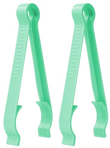 Vicloon Pinza para Biberones,2PCS Multifunción Antideslizante Biberón Botella Clip Pinza,Botella Esterilizada Pinzas Pinzas Resistente Calor,Pinzas Antideslizantes para alimentador,Escurridor Biberone