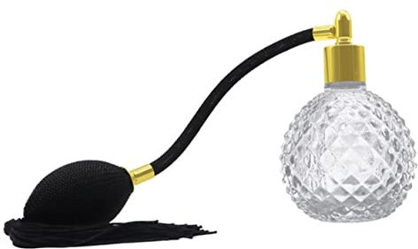 Perfume Bottle Spray Bottles Glass Men Perfume Mini Spray Small Bottle Atomiser Empty Spray Bottles Old Fashioned Sprayer Small Man White