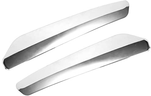 iFutniew 1 Paar hintere Stoßstangen-Abdeckleiste Chrom Dekoration für C5 2009 2010 2011 2012, 500213461