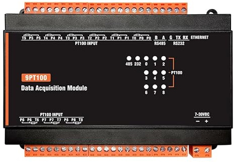 MB318C(II)-S 9PT100 RS485 RS232 Ethernet Modbus RTU Controller