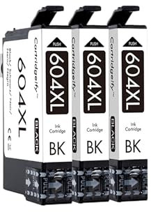 Cartridgeify 604XL Druckerpatronen Kompatibel mit Epson 604 604XL Patronen Schwarz, für Expression Home XP-3200 XP-3205 XP-4200 XP-4205 XP-2200 XP-2205, Workforce WF-2910 WF-2930 WF-2935 WF-2950