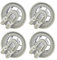 4 ruedas for cesta de lavavajillas (compatibles con Bosch, Siemens y Neff). Ruedas y repuestos compatibles for cestas de lavavajillas.
