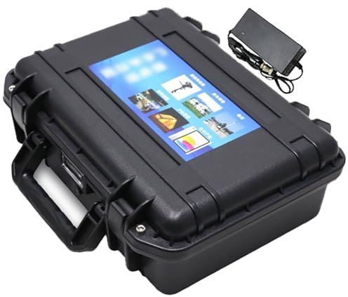 LXBche Batterie Au Lithium 12V 60Ah 80Ah,Batterie De Propulseur Extérieur 12V 60 Ah 80 Ah pour Moteur De Bateau Électrique Hélice De Bateau De Pêche Batterie De Propulsion Marine