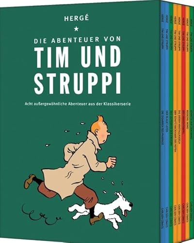 Tim und Struppi. Die Abenteuer von Tim und Struppi. Acht außergewöhnliche Abenteuer aus der Klassikerserie. 8 Bände.