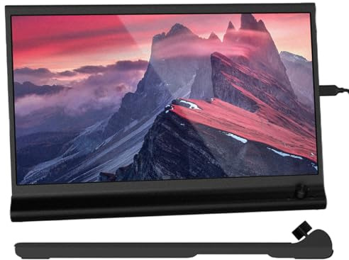 Générique Moniteur Externe Dispositif d'Affichage Léger de 40 Centimètres | Moniteur Portable De pour Ordinateur Portable PC Bureaux Médias Maison Intérieur Passionnés