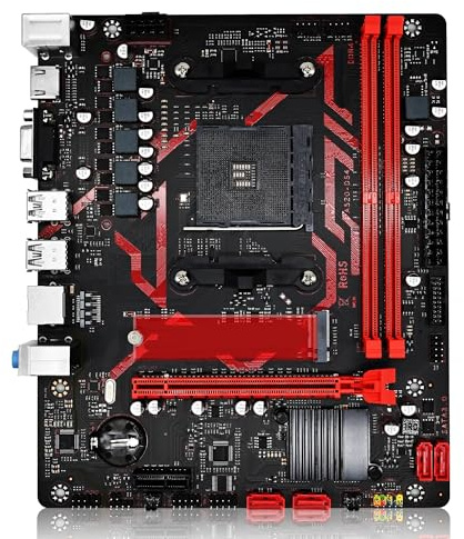 Placas Base Fit For ZSUS A520 AMD Ryzen 5 5600X DDR4 32GB 3200MHz Suopprt M.2 NVMEMicro ATX AM4
