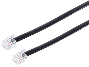 S-Conn Telefon-Anschlusskabel, 3 m, RJ12 [Elektronik]