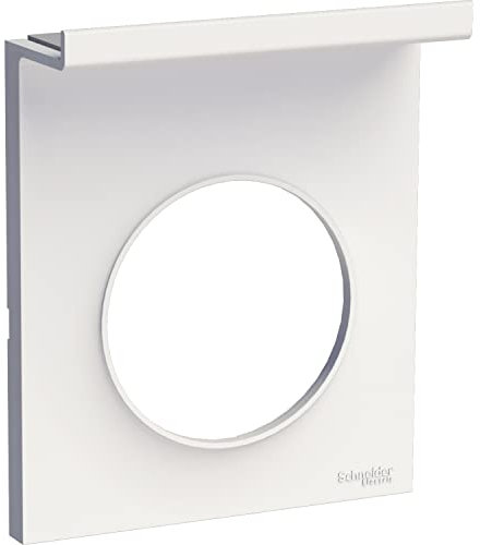 Schneider Electric S520712 Plaque sup téléphone mobile 1 P Odace Styl Pratic Blanc